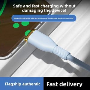 Cable de Carga Rápida USB-C a USB-C de Silicona de 100W, Cable de Cobre Puro para iPhone 15, Honor y Dispositivos Tipo-C - Product Image 4