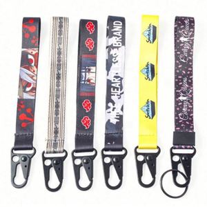 Wholesale Eco-friendly <b>Polyester</b> Keychain <b>Lanyard</b> with Hook Silk Screen Printing Custom Logo Short Durable Cost Effective - Product Image 6