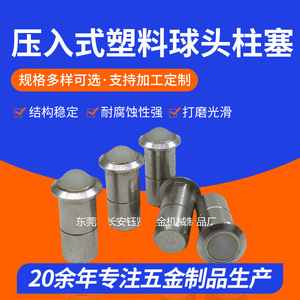 Stainless Steel Elastic Plunger D5 L11 Cylindrical Head <b>Polished</b> High Accuracy For <b>Plastic</b> Machinery Parts - Product Image 5