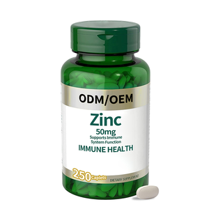 مكمل غذائي زنك 50 مجم يدعم وظيفة جهاز المناعة الصحية، أقراص زنك - Product Image 1