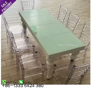 Hot Selling Child Party Dining Furniture Stacking Crystal Tiffany Napoleon Chiavari Acrylic Kids Chair