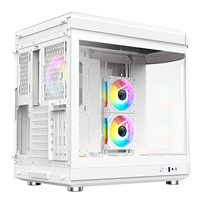 Usine Vente Chaude Cas D'ordinateur Gaming Atx Pc Cas OEM Personnalisé M-ATX Ordinateur De Bureau Cas Avec Alimentation