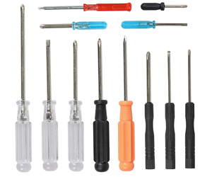 Plastic handle <b>screwdriver</b> Anti-slip texture <b>screwdriver</b> Household electronic maintenance Standard head <b>screwdriver</b> - Product Image 3