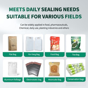 Máquina Selladora Horizontal de Sobremesa FR-900 de Acero Inoxidable para Impresión de Bolsas de Plástico con Paro de Emergencia, Venta al por Mayor de Fábrica - Product Image 5