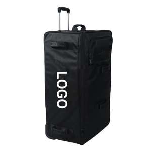 भारी क्षमता डफ़ल बैग व्हीलर सामान वोकल बूथ ट्रैवल ट्रॉली मामले में मोटी पैडिंग सुरक्षा के साथ - Product Image 6