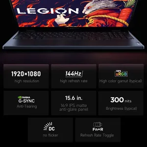 เลอโนโว Legion R7-7840 R7000 16GB 512GB คอมพิวเตอร์แล็ปท็อปสำหรับเล่นเกม PC 8GB-RTX4060หน้าจอ IPS 144Hz 15.6นิ้ว - Product Image 4