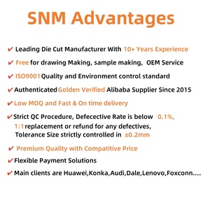 Snm chấm thấp tack mạnh mẽ Nano vòng hai mặt dính gắn băng nhiệt độ cao chết cắt cho bóng bán buôn - Product Image 5