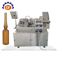 Fourniture en usine Prix de gros Machine de remplissage et de scellage d'ampoules en verre Ligne de production de machines à sceller les ampoules
