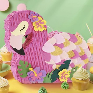 Jeu <span class=keywords><strong>de</strong></span> décoration <span class=keywords><strong>de</strong></span> fête d'anniversaire pour enfants avec un jouet écraseur <span class=keywords><strong>de</strong></span> bonbons en forme d'étoile et un design <span class=keywords><strong>de</strong></span> fleurs arc-en-ciel pour les fêtes d'enfants, les rassemblements d'enfants, la piñata - Product Image 3
