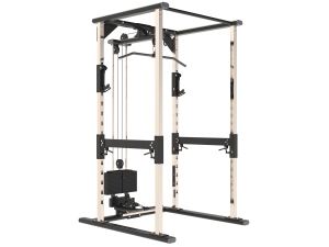 Rack de Squat, <span class=keywords><strong>Cage</strong></span> de <span class=keywords><strong>Musculation</strong></span>, Lat Pulldown, Rameur Basse, Multifonction avec Système de Poulies à Câble, Commercial et Domestique, Tout-en-un pour <span class=keywords><strong>Musculation</strong></span> - Product Image 2