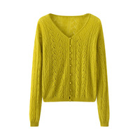Jancoco pull classique en cachemire pour femme hiver automne chaud pull décontracté en soie de mûrier tricoté pour femme