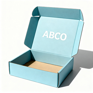 Boîtes en carton ondulé recyclables écologiques haut de gamme emballage en gros personnalisé pour vêtements chaussures collations crème pour les yeux - Product Image 2