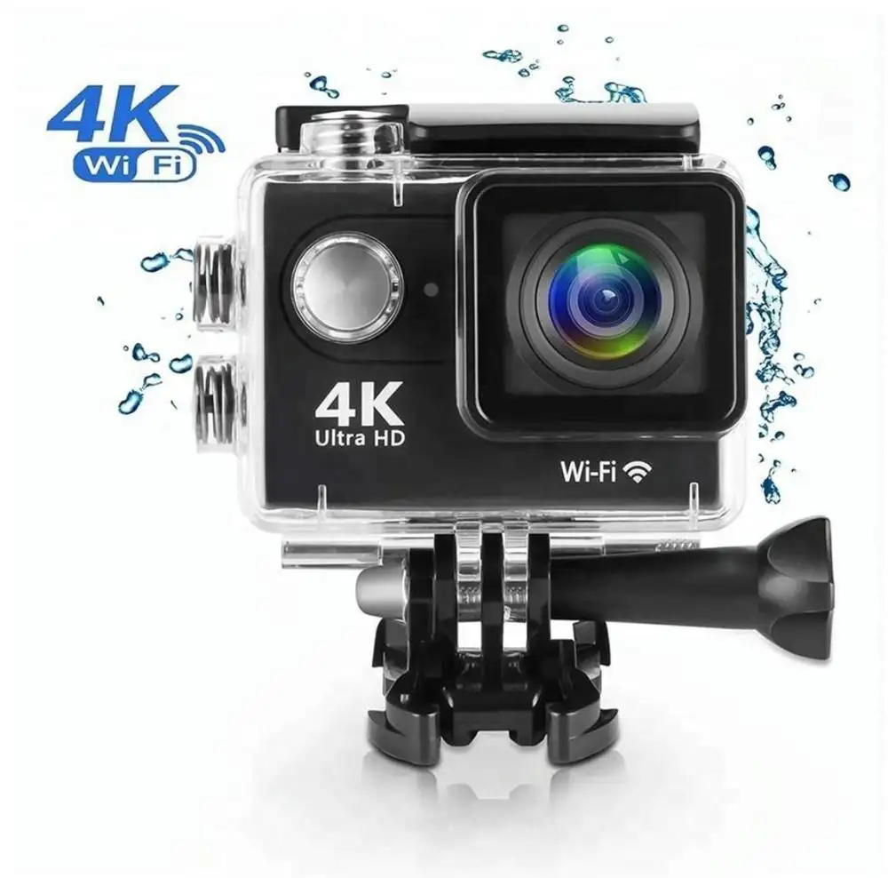 Wifi פעולה מצלמה Ultra HD 4K 30fps 16MP 170D 1080P ספורט מצלמה מיני DVR 30M ללכת עמיד למים פרו מצלמת אקסטרים ספורט וידאו מצלמה