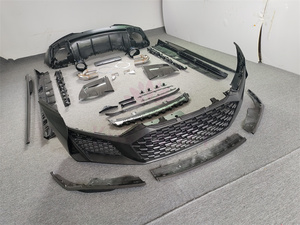 Assemblage de pare-chocs de voiture de calandre avant en matériau PP Kits de carrosserie <span class=keywords><strong>R8</strong></span> pour <span class=keywords><strong>Audi</strong></span> <span class=keywords><strong>R8</strong></span> 2016-2021 mise à niveau <span class=keywords><strong>2022</strong></span> nouveau kit de carrosserie de lifting - Product Image 4