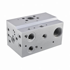 Bloc hydraulique d'équipement mobile 450 bar en aluminium couche dure collecteur hydraulique anodisé CNC bloc collecteur hydraulique de fraisage - Product Image 5