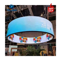 Pantalla LED Curva sin Costuras para Video Wall, Venta al Por Mayor de Fábrica, 15360Hz de Alta Frecuencia de Actualización, Módulo LED Flexible Ultra Delgado para Formas Especiales
