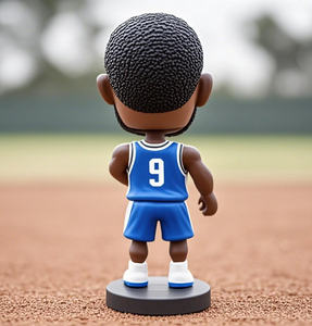 Custom Basketball Bobble Head <strong>Figurines</strong> Resin <strong>Athletes</strong> Home Decor Dolls - Product Image 2