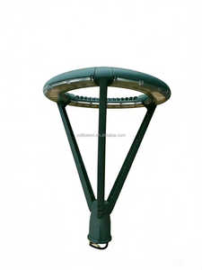 Lumière LED de jardin extérieure, éclairage de chemin, luminaire de rue, idéal pour <span class=keywords><strong>Doom</strong></span>, diffuseur <span class=keywords><strong>PC</strong></span> à deux bras, 3 bras décoratifs, route de parc, anneau à 3 bras - Product Image 4
