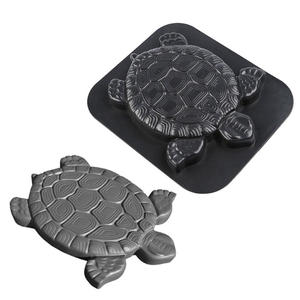 Moules en plastique pour pavés en béton décoratifs de jardin, imitation pieds d'animaux, tortue, pieds en pierre - Product Image 1