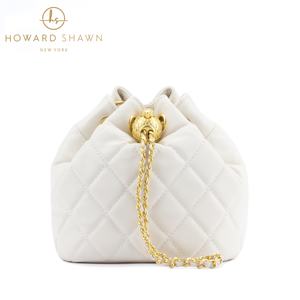 Howard Shawn Custom Designer Dames Schouder Crossbody Tassen Mode Handtassen Trekkoord Lederen Emmer Tas Voor Vrouwen - Product Image 2