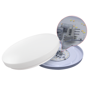 Worbest Plafonnier LED 12/14/16 pouces avec driver intégré, puce LED <span class=keywords><strong>Osam</strong></span> à haut lumen, pour lieux humides, style simple, certifié ETL/cETL - Product Image 4