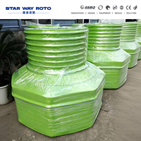 Manufacturer of Plastic Valve Chamber Moulds and Rotational Molding Equipment Shuttle Rotomolding Machine