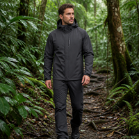 Veste d'extérieur pour homme avec capuche amovible, imperméable, coupe-vent, respirante, printemps-automne, grandes tailles M-6XL, marque privée, fabrication OEM clé en main
