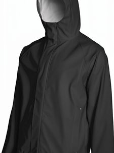 Giacca da pesca commerciale Grundens Neptune da uomo |   100% poliestere impermeabile regolabile nero X-Large - Product Image 1