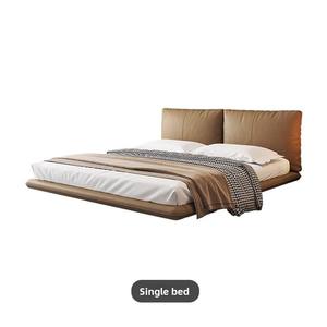 <span class=keywords><strong>Lit</strong></span> double italien en cuir <span class=keywords><strong>de</strong></span> 1.8m Grand <span class=keywords><strong>lit</strong></span> <span class=keywords><strong>suspendu</strong></span> moderne avec atmosphère haut <span class=keywords><strong>de</strong></span> gamme pour la chambre principale Emballage souple Cadre en bois - Product Image 5