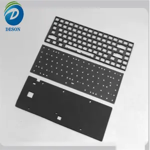 德松定制模切3m双面胶带软黑色密封防震LE-20 3.5毫米计算机插入泡沫垫片poron键盘