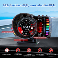 Nouveau Compteur de Vitesse Numérique OBD2 P28 WiiYii 2026 pour Voiture Intelligente, Électronique Automobile Multifonction HUD GPS
