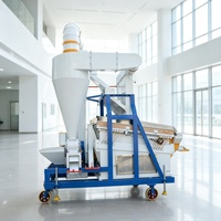 Nettoyeur de graines à tamis pneumatique, déstonneur, équipement de nettoyage automatique haute efficacité pour ligne de production