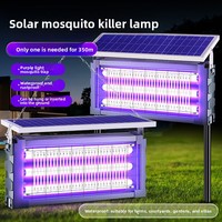 Nouveaux Destructeurs d'Insectes Solaires Extérieurs Anti-Moustiques et Anti-Mouches à Lumière UV pour Grandes Zones – Lutte Antiparasitaire
