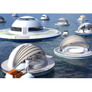 Plataforma Flotante de <span class=keywords><strong>Hotel</strong></span> de lujo con tienda, casas prefabricadas, casas móviles de agua, casa flotante - Product Image 6