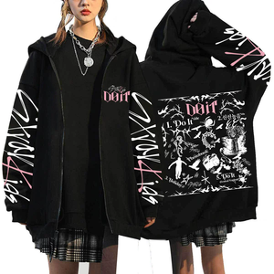 Vente en gros de sweat-shirts en coton KPOP Idol Stray Kids DO IT FELIX HYUNJIN BANGCHAN SKZ STAY - Product Image 2