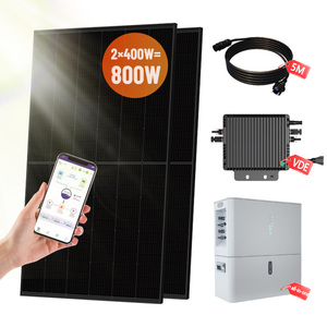 Tất cả-trong-một Plug and Play ban công balkonkraftwerk Speicher đơn vị năng lượng mặt trời 400W 600W 800W 1000W cho dân cư <span class=keywords><strong>Micro</strong></span> biến tần - Product Image 2