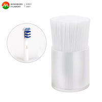 Filament de brosse à dents en plastique solide 100% vierge coloré favorable asiatique PBT niveau rond