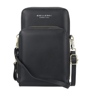 Baellerry Women's Phone Bag Vertical <b>Square</b> Zipper Crossbody Portable Everyday Outfits - Product Image 1