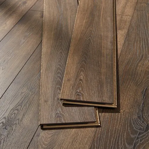 Preço Natural Clique Bloqueio Plank Flooring Noz Para Villa