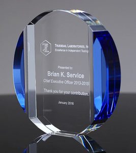 Nouvelles idées de produits 2018 trophée en cristal cadeaux de mariage pour les invités - Product Image 2