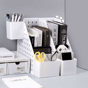 Clipboard văn phòng văn phòng phẩm tập tin tổ chức Máy tính để bàn lưới Trắng Giữ Tạp Chí với tờ báo giữ tập tin cuốn sách - Product Image 1