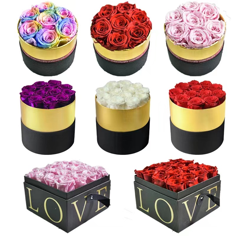 Exporee Rosa Eterna Stabilizzata - Rosa Naturale Che Non Appassisce, Regalo Romantico Per Lei