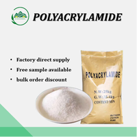 Floculant polyacrylamide PAM à haute efficacité, agent chimique auxiliaire pour le traitement des eaux usées municipales, produits chimiques pour le traitement de l'eau