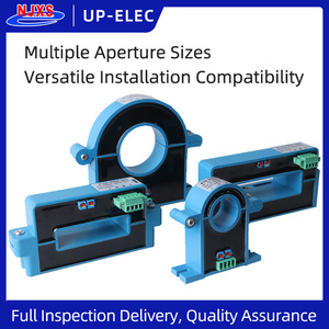 Njxse k14d hiện tại đầu dò 50A 100A 200A 300A 400A 500A / DC 4V 5V 10V 4-20mA kẹp hiện tại cảm biến Nhà Máy Giá Transmitter - Product Image 4