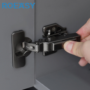 35mm đen Nickel thủy lực bản lề mềm đóng cửa tủ bản lề chuyển động chậm tủ 3D bản lề đồ nội thất bản lề cho tủ bếp - Product Image 5