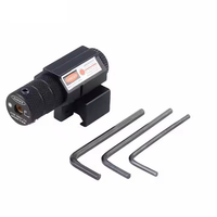 Visée laser tactique rouge-verte réglable de 11 mm de type 20, adaptée au tir et à la chasse en plein air
