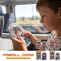 Jeu de flipper de poche HTL, mini lanceur de flipper portable, jouet d'arcade rétro, entraînement de la concentration, interactif parent-enfant, cadeau pour enfants