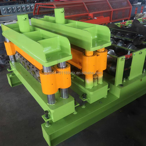 <span class=keywords><strong>Machine</strong></span> à tuiles de toit émaillées Huikeyuan, profil ondulé, tôles d'acier revêtues de couleur, <span class=keywords><strong>machine</strong></span> de formage à rouleaux - Product Image 1