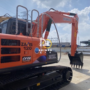 Excavatrice sur chenilles Hitachi ZX120 d'occasion du Japon, 95% neuve, composants moteur essentiels, forte puissance de creusement, garantie 1 an - Product Image 3