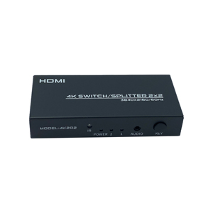 FJ-4K202 Fjgear 4k HDMI 4K matrix 2 ngõ vào 2 ngõ ra 3840 * 2160 60Hz Hỗ trợ âm thanh, tách âm thanh và âm thanh Spdif ra - Product Image 1